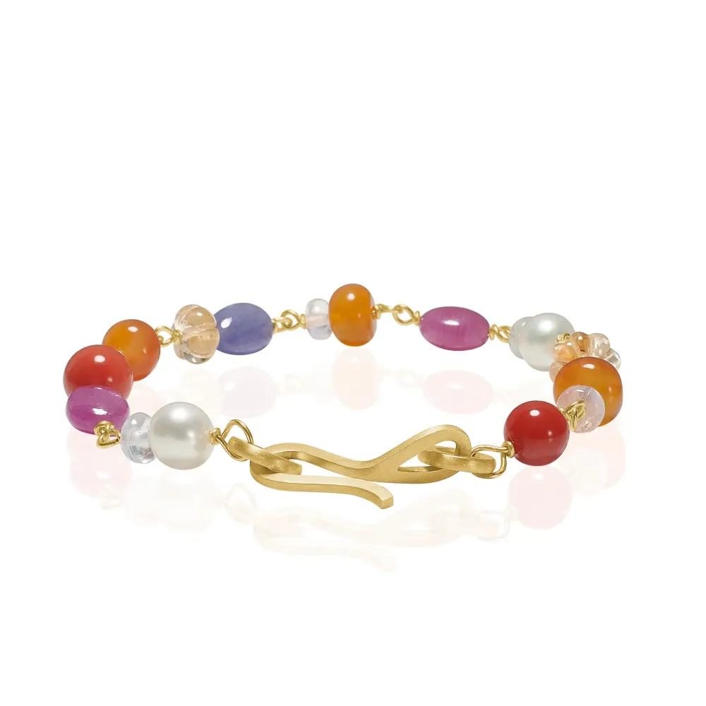 Dulong smykker Dulong Piccolo Wild Berry armbånd PIC4-A1232| Guldsmykker|Armbånd