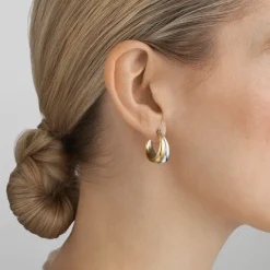 Georg Jensen Curve øreringe 10018101| Guldsmykker|Øreringe