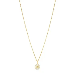 Georg Jensen Daisy halskæde 20001717| Forgyldte Sølvsmykker|Halskæder