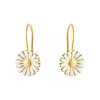 Georg Jensen Daisy øreringe 20001723| Forgyldte Sølvsmykker|Øreringe