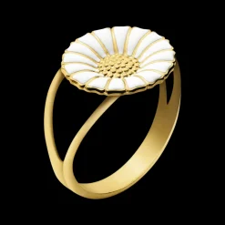 Georg Jensen Daisy ring 11 mm 20000310| Ringe|Forgyldte Sølvsmykker