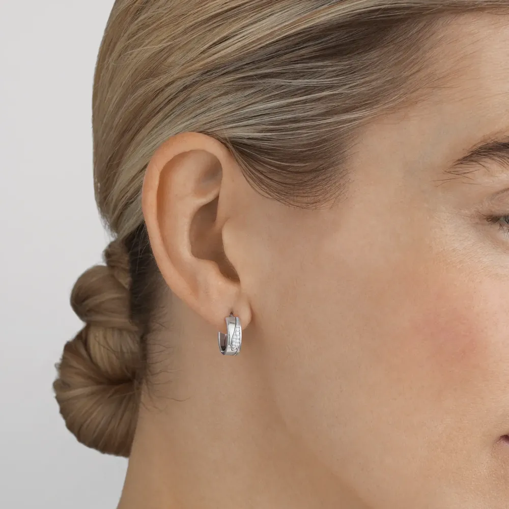 Georg Jensen Fusion øreringe 10016434| Guldsmykker|Øreringe