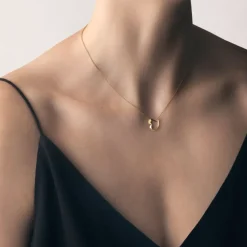Georg Jensen Love Leaf halskæde 20001068| Guldsmykker|Halskæder