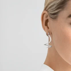 Georg Jensen Möbius øreringe 10009341| Øreringe|Sølvsmykker