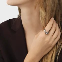 Georg Jensen Moonlight Grapes ring 20001201| Ringe|Sølvsmykker