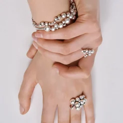 Georg Jensen Moonlight Grapes armring 20001644| Sølvsmykker|Armbånd