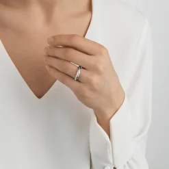 Georg Jensen Offspring ring 20000136| Ringe|Sølvsmykker