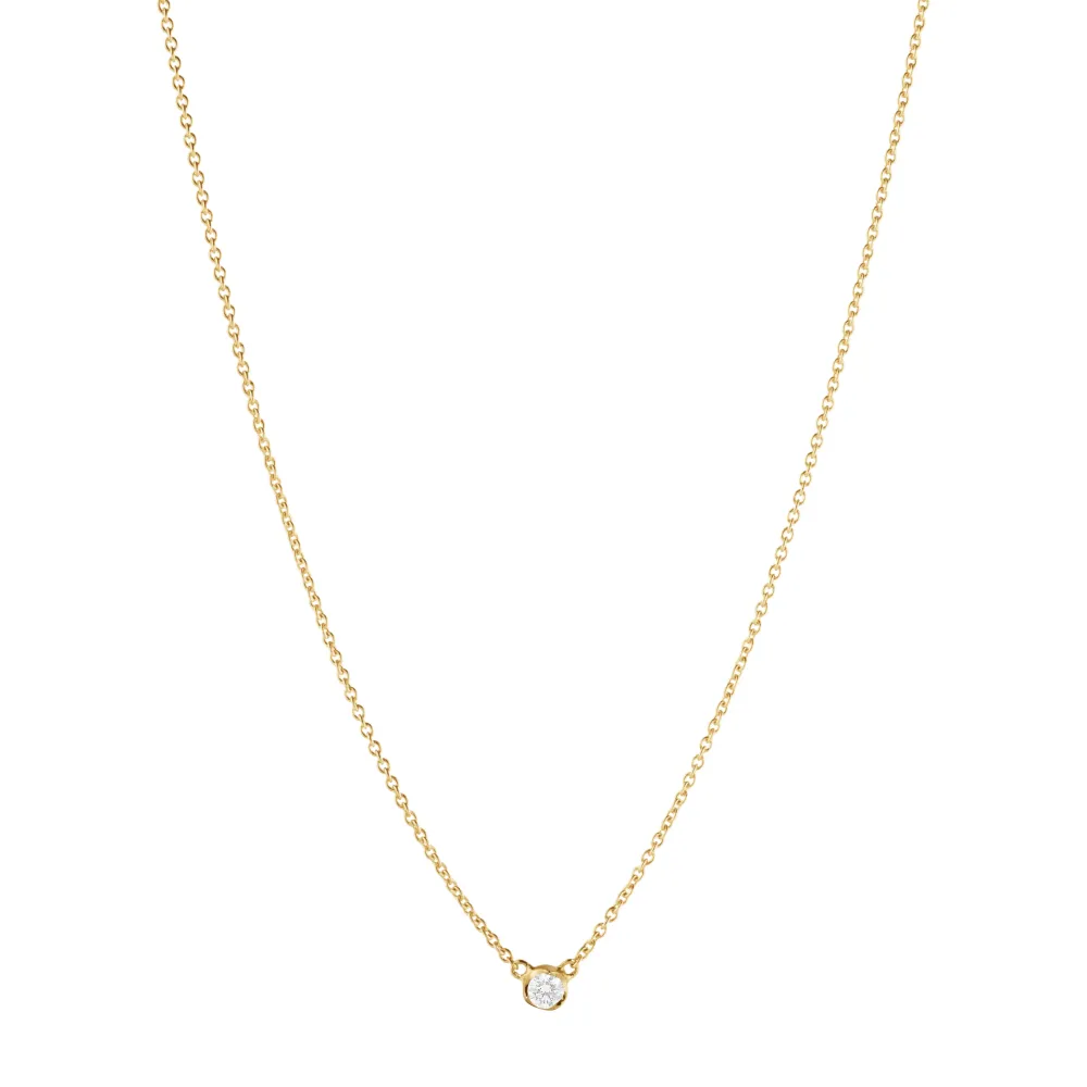 Georg Jensen Signature halskæde 20001257| Guldsmykker|Halskæder