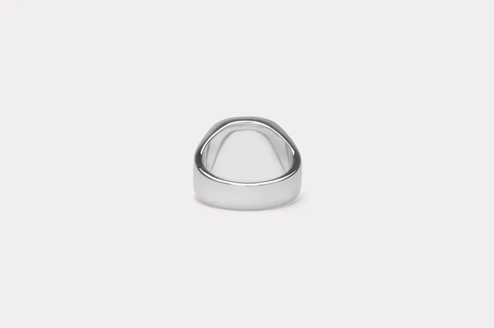 IX Studios smykker IX Studios Cushion Signet ring Green Marble DMN0282RHGRMA| Herresmykker|Ringe
