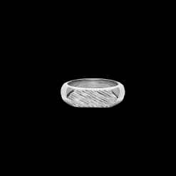 IX Studios smykker IX Studios Mini Brushed Hexagon ring DMN0307RH| Herresmykker|Ringe