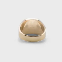 IX Studios smykker IX Studios Octacon Signet ring DMN0290GD| Herresmykker|Ringe