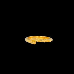 IX Studios smykker IX Studios Rustic Twist ring DMN0324GD| Herresmykker|Ringe