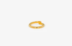 IX Studios smykker IX Studios Rustic Twist ring DMN0324GD| Herresmykker|Ringe