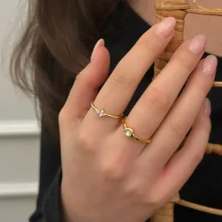 Izabel Camille smykker Izabel Camille Angelina ring A4192GS-PINK| Forgyldte Sølvsmykker|Ringe