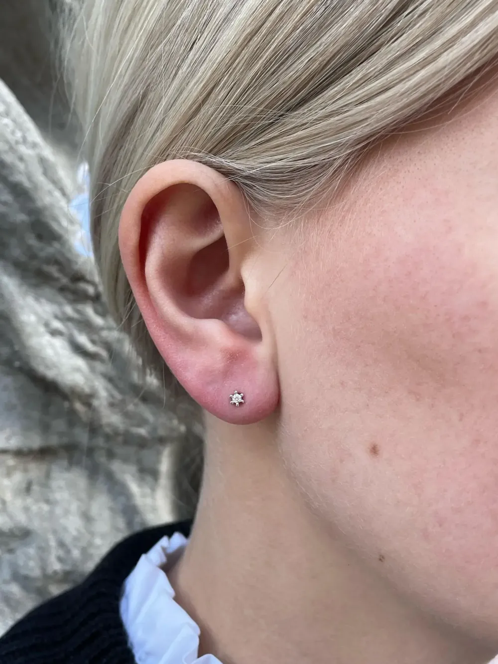 Jan Jørgensen smykker Jan Jørgensen Brillanz diamant øreringe hvidguld 0,10 ct| Guldsmykker|Øreringe