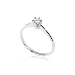 Jan Jørgensen smykker Jan Jørgensen Brillanz diamantring hvidguld 0,10 ct| Guldsmykker|Diamantringe