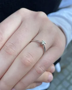 Jan Jørgensen smykker Jan Jørgensen Brillanz diamantring hvidguld 0,10 ct| Guldsmykker|Diamantringe