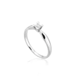 Jan Jørgensen smykker Jan Jørgensen Jewelz diamantring hvidguld 0,10ct| Guldsmykker|Ringe
