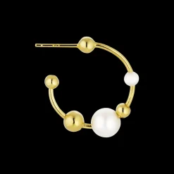 Jane Kønig smykker Jane Kønig Atomic Pearl ørering APH-SS24-G| Øreringe|Forgyldte Sølvsmykker