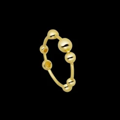 Jane Kønig smykker Jane Kønig Atomic ring AR-SS24-G| Forgyldte Sølvsmykker|Ringe