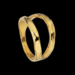 Jane Kønig smykker Jane Kønig Bruised Heart Breakup ring BUR-SS23-G| Ringe|Forgyldte Sølvsmykker