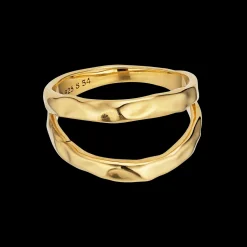 Jane Kønig smykker Jane Kønig Bruised Heart Breakup ring BUR-SS23-G| Ringe|Forgyldte Sølvsmykker