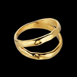 Jane Kønig smykker Jane Kønig Bruised Heart Breakup ring BUR-SS23-G| Ringe|Forgyldte Sølvsmykker