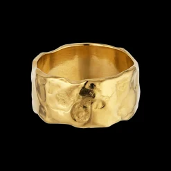 Jane Kønig smykker Jane Kønig Bruised Heart ring BHR-SS23-G| Ringe|Forgyldte Sølvsmykker