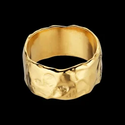 Jane Kønig smykker Jane Kønig Bruised Heart ring BHR-SS23-G| Ringe|Forgyldte Sølvsmykker