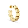 Jane Kønig smykker Jane Kønig Chunky Magic Hoop ørering CMH-AW24-G| Forgyldte Sølvsmykker|Øreringe