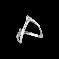 Jane Kønig smykker Jane Kønig Drippy V ring DVR-AW22-S| Ringe|Sølvsmykker