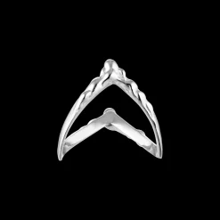 Jane Kønig smykker Jane Kønig Drippy V ring DVR-AW22-S| Ringe|Sølvsmykker
