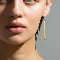 Jane Kønig smykker Jane Kønig Orbis Drop ørering ODE-SS25-G| Forgyldte Sølvsmykker|Øreringe
