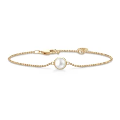 Julie Sandlau smykker Julie Sandlau Primini armbånd YG14-BR343WHPL| Guldsmykker|Armbånd