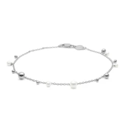Mads Z smykker Mads Z Bubbles n' Pearls armbånd 2153166| Sølvsmykker|Armbånd