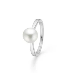 Mads Z smykker Mads Z Crown Pearl ring 1643700| Guldsmykker|Ringe