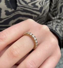 Mads Z smykker Mads Z Crown Princess ring 0,75ct 1541975| Guldsmykker|Ringe