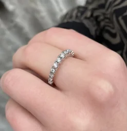 Mads Z smykker Mads Z Crown Princess ring 0,50ct 1641950| Guldsmykker|Ringe