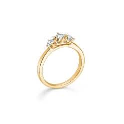 Mads Z smykker Mads Z Crown Trinity ring 1541734| Guldsmykker|Ringe