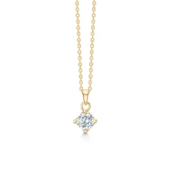 Mads Z smykker Mads Z Crown vedhæng 0,50ct 1531650| Guldsmykker|Vedhæng
