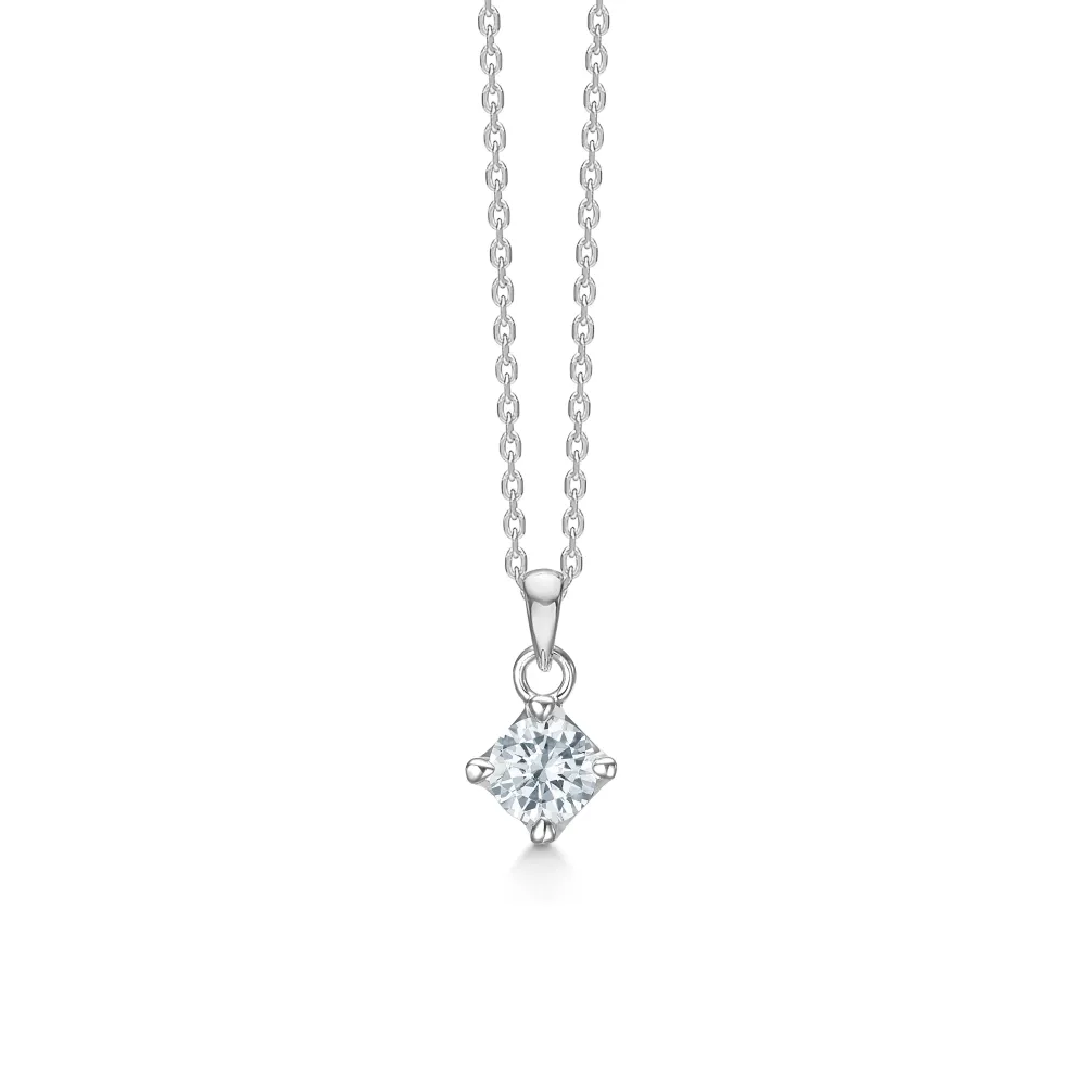 Mads Z smykker Mads Z Crown vedhæng 0,50ct 1631650| Guldsmykker|Vedhæng