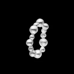 Mads Z smykker Mads Z Embedded Ball ring 2140084| Ringe|Sølvsmykker