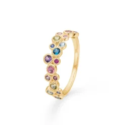 Mads Z smykker Mads Z Luxury Rainbow Petite ring 1544066| Guldsmykker|Ringe