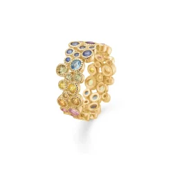 Mads Z smykker Mads Z Luxury Rainbow ring 1544063| Guldsmykker|Ringe
