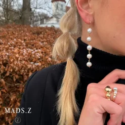 Mads Z smykker Mads Z Swirl ring 1543086| Guldsmykker|Ringe
