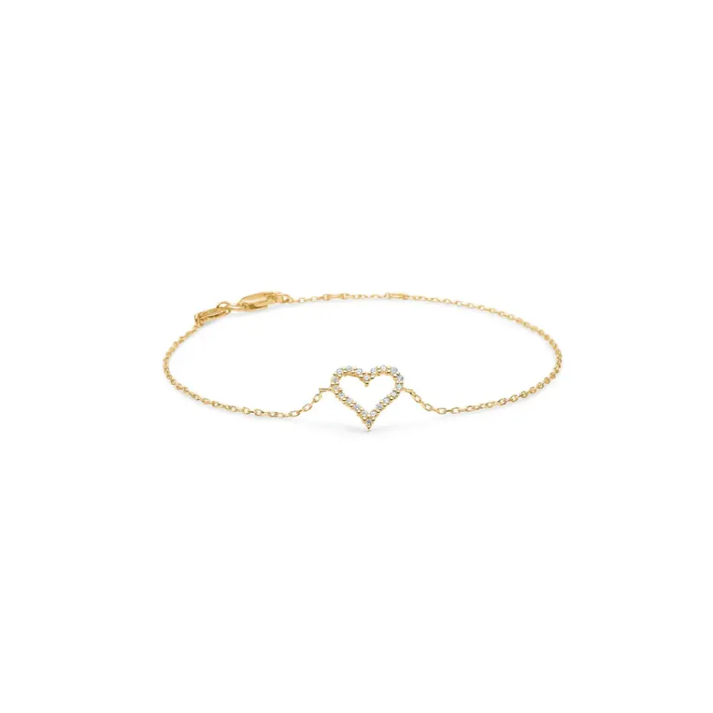 Mads Z smykker Mads Z Tender Heart armbånd 1551312| Guldsmykker|Armbånd