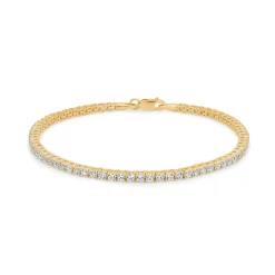 Mads Z smykker Mads Z Tennis armbånd 3357004| Guldsmykker|Armbånd