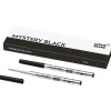 Mont Blanc Mystery Black F refill Ballpoint pen 128210| Skriveredskaber
