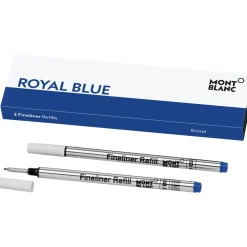 Mont Blanc Royal Blue B refill Fineliner 128249| Skriveredskaber