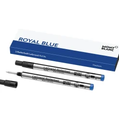 Mont Blanc Royal Blue M refill Le Grand Rollerball 128228| Skriveredskaber